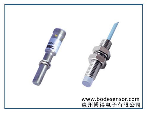 检测塑料/玻璃/纤维等非金属接近开关，交流M8电容传感器