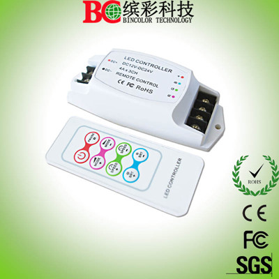 无线遥控led控制器 体积小巧,共阳极 3通道