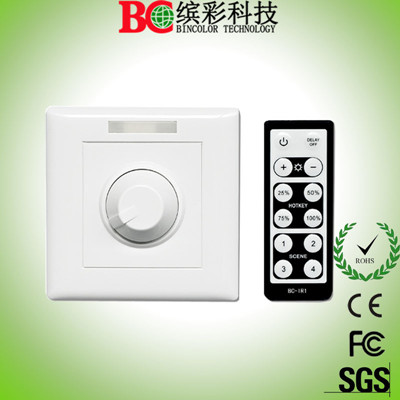 led调光器 旋钮式无级调光+分段调光(红外线遥控)
